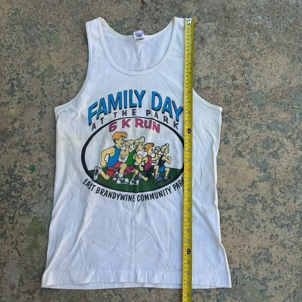 90’s 5K Marathon Run Single Stitch Vintage Tank Top